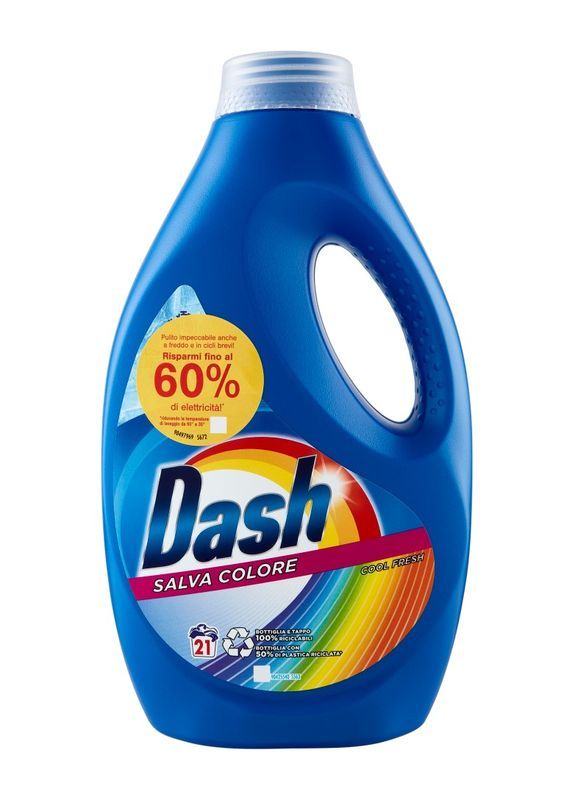 DASH Flüssigwaschmittel Farbe Sparen 1050Ml