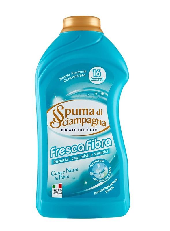 SPUMA DI SCIAMPAGNA Détergent Liquide Fibre Fraîche 800Ml