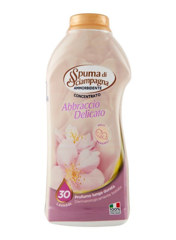 SPUMA DI SCIAMPAGNA Ammorbidente Concentrato Abbraccio Delicato 600Ml