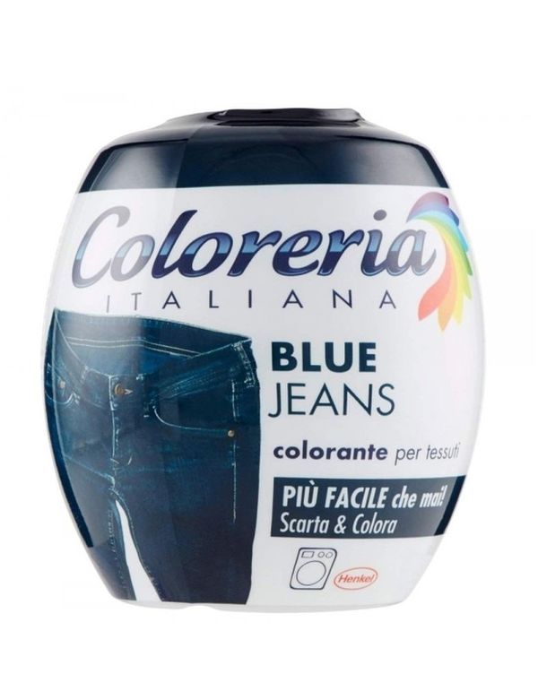 COLORERIA Farbe Für Textilien Denim Blau 350G