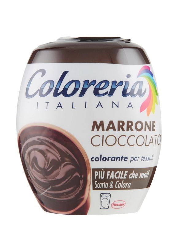 COLORERIA Colorante Per Tessuti Marrone Cioccolato 350G