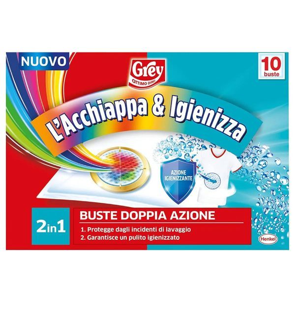 GREY Acchiappa Colore Acchiappa&Igienizza 2In1 