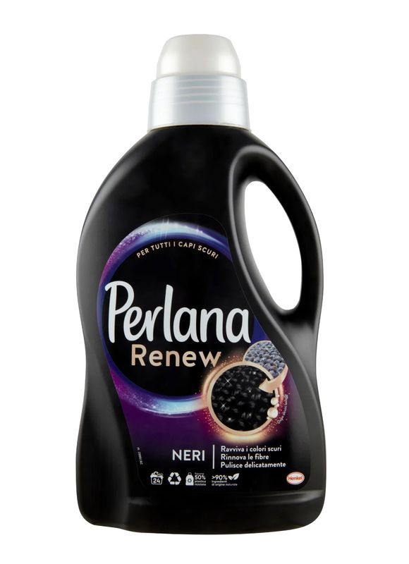 PERLANA Flüssigwaschmittel Renew Schwarz 1440Ml