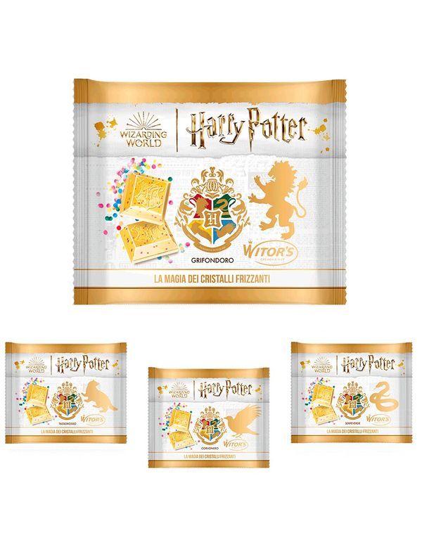 WITOR'S Harry Potter Tablette De Chocolat Blanc Avec Frizzi Pazzi 50G - Assortis