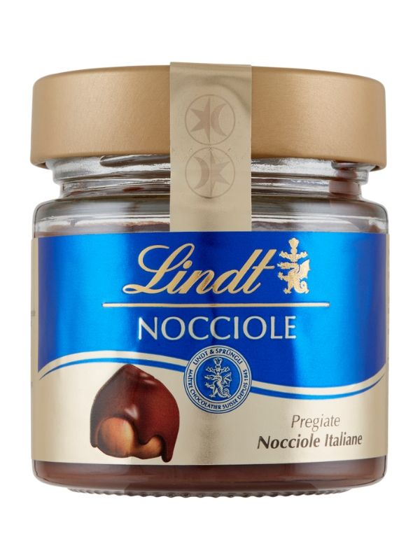 LINDT Crème À Tartiner Chocolat Au Lait Avec Noisettes 200G