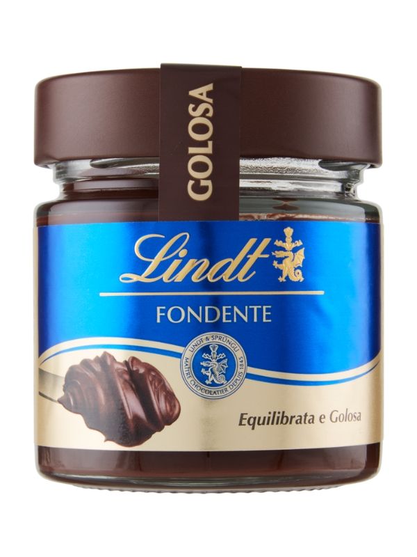 LINDT Crème À Tartiner Chocolat Noir 200G