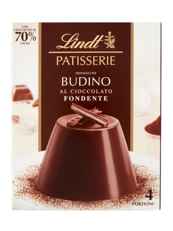 LINDT Patisserie Préparation Pour Pudding Au Chocolat Noir 95G