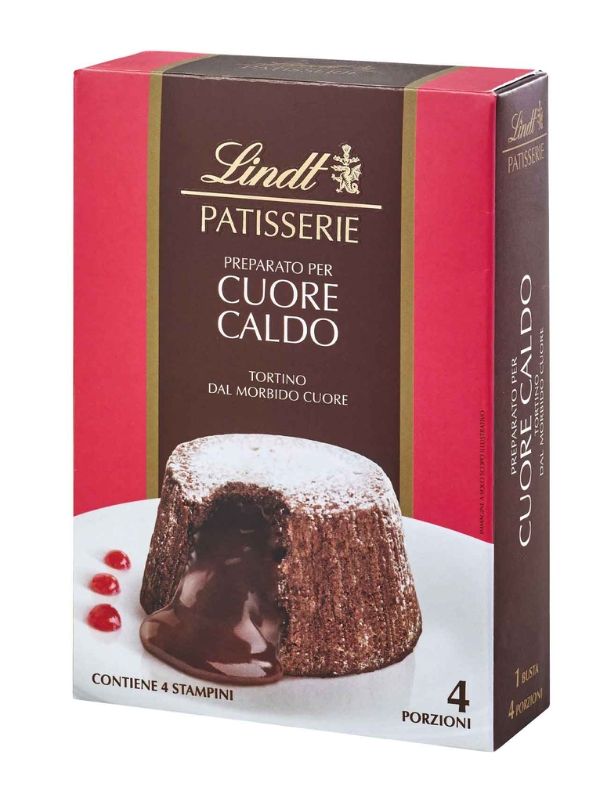 LINDT Patisserie Préparation Pour Le Cupcake Au Cœur Chaud 240G