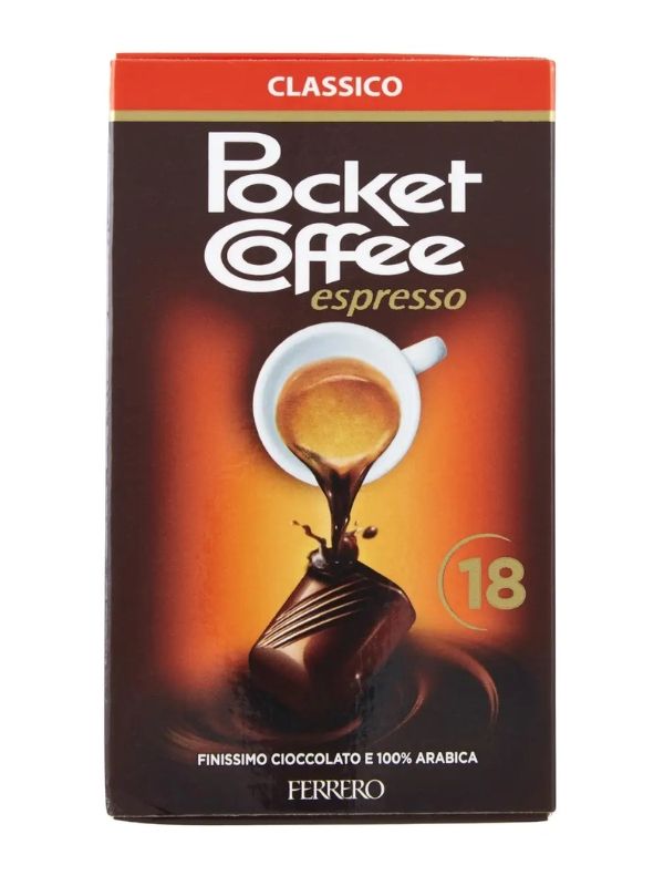 FERRERO Pocket Coffee 18 Pezzi 225G