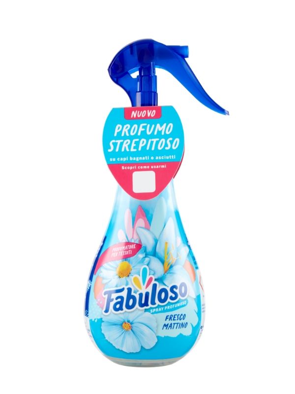 FABULOSO Spray Parfumé Pour Tissus Matin Frais 250Ml