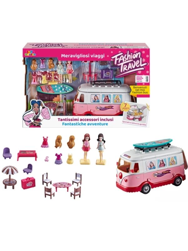 Jeu De Fille Fashion Camper 35X15Cm