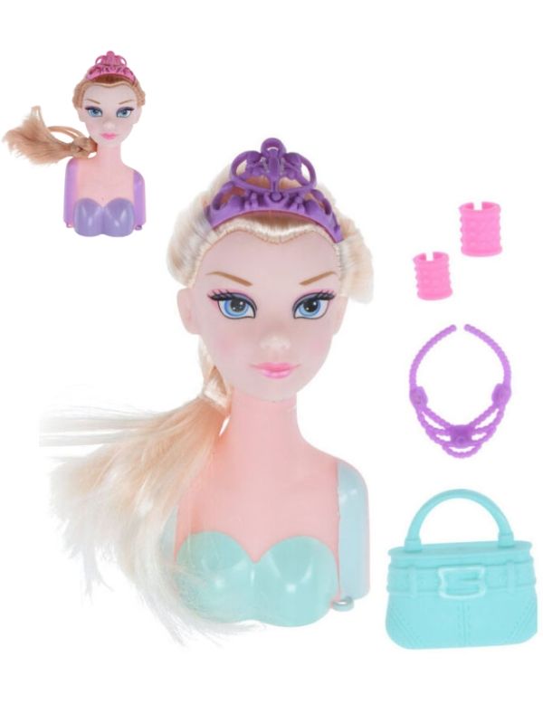 Spiel Für Mädchen Frozen Schminkpuppe Mit Zubehör 15Cm - Sortiert