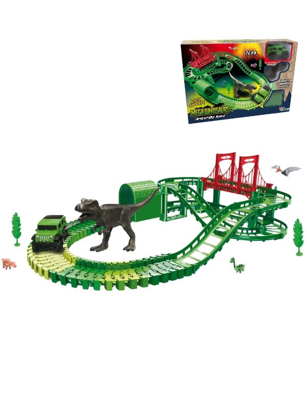 Spiel Für Kind Dino Race Track 