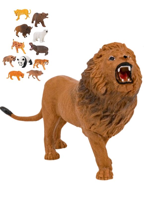 Play Set Animaux De Zoo 8.5Cm - Assortis