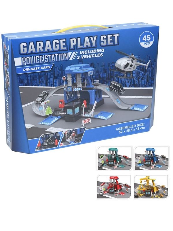 Jeu D'Enfant Garage 52X28X18Cm - Assortis