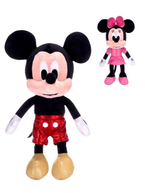 Plüsch Für Kinder Mickey Mouse/Minnie 30Cm - Sortiert