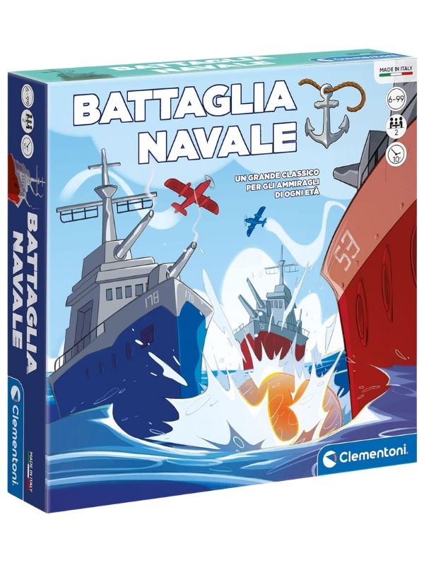 CLEMENTONI Jeu De Société Bataille Navale 