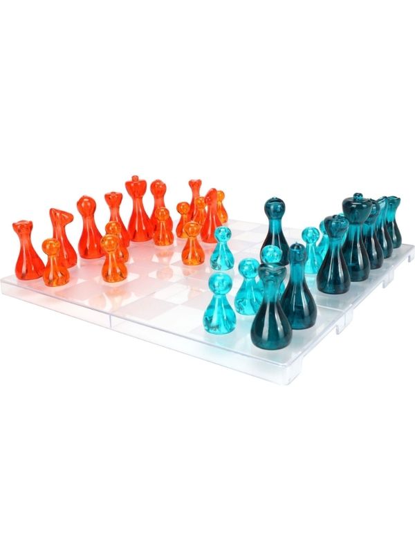 Jeu De Société Verre À Échecs 