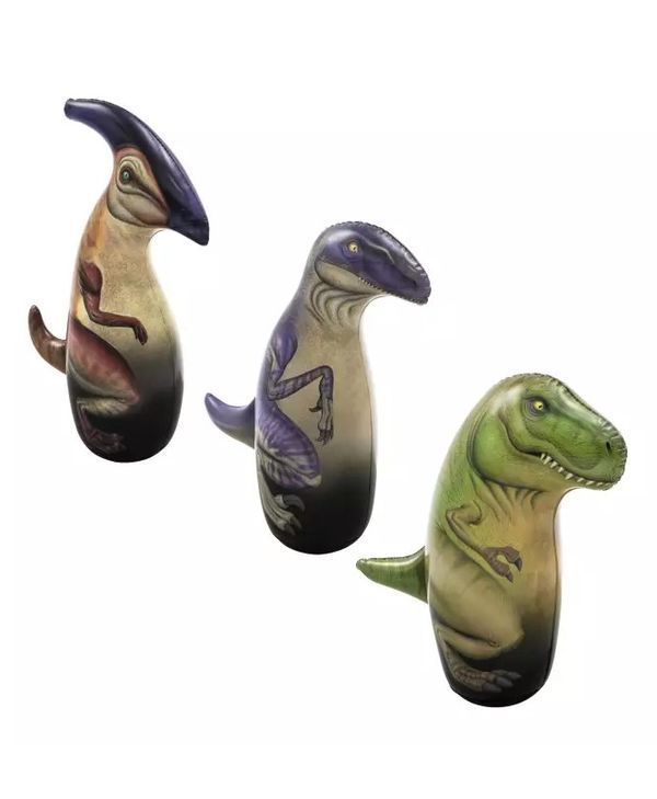 BESTWAY Sacs Bop Assortis Dinosaures Gonflables 91Cm