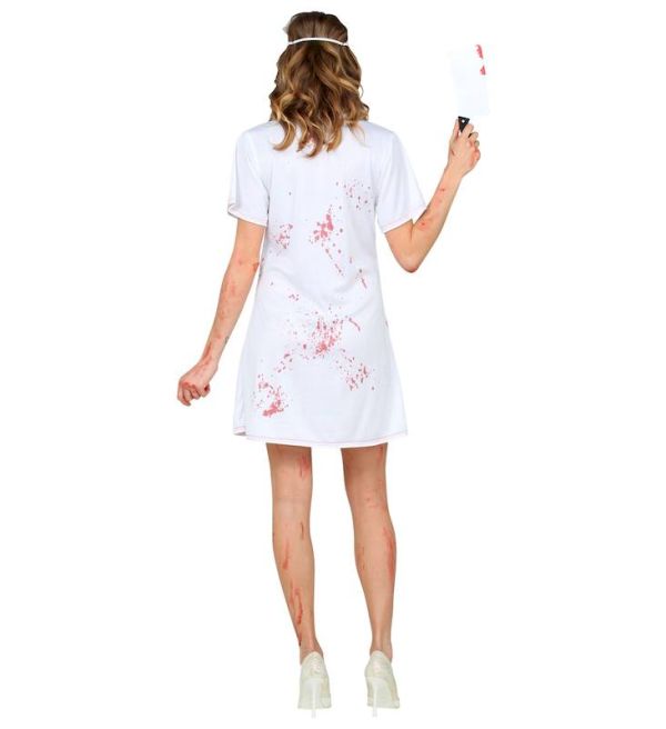 Costume Halloween Donna Infermiera Zombie