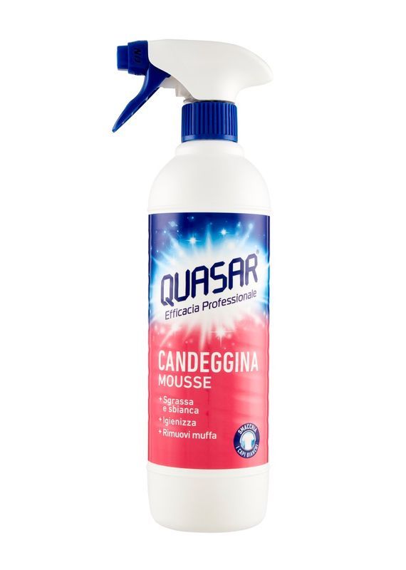 QUASAR Nettoyant Spray Mousse Javellisée 580Ml