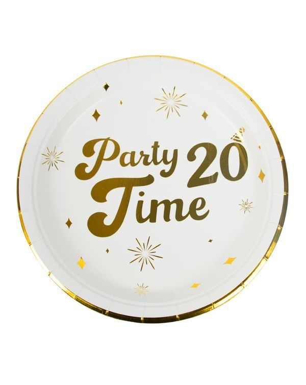 Article Party 20 Ans Petite Assiette 18Cm