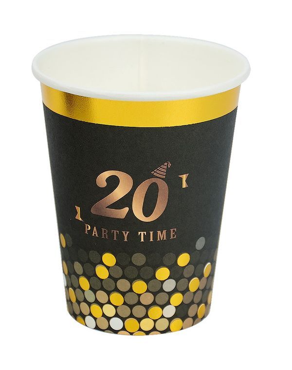 Articolo Party 20 Anni Bicchiere 9Cm