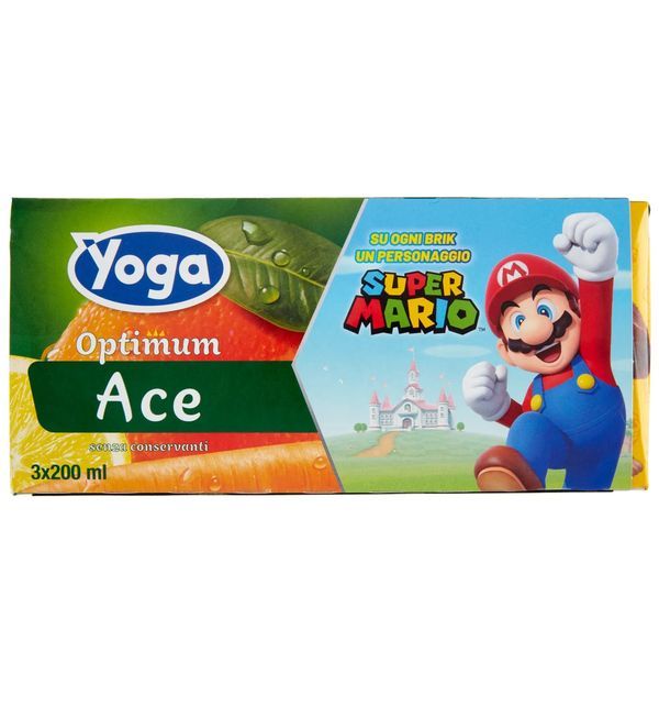 YOGA Optimum Succo Ace 3X200Ml 