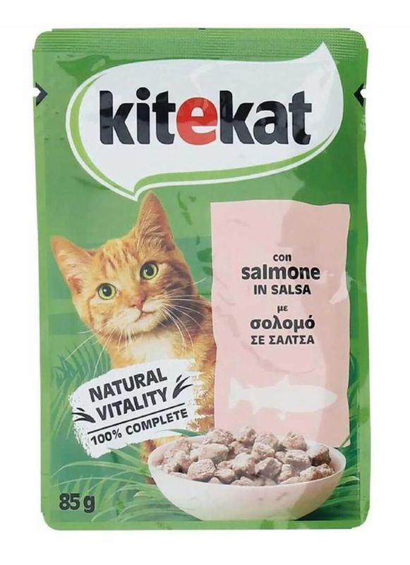 KITEKAT Nassfutter Lachs 85G