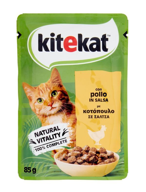 KITEKAT Aliments Humides Poulet 85G