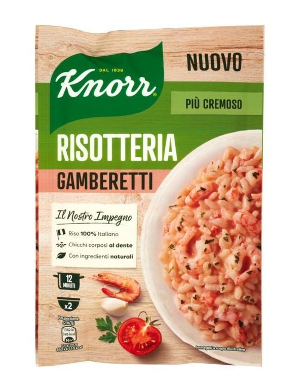 KNORR Risotto Crevettes 175G