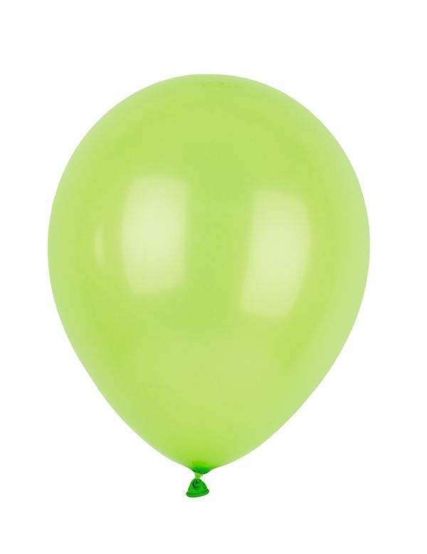 Ballons En Latex Unicolores Vert 25Cm - 50 Pièces