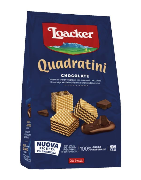 LOACKER Quadratini Chocolate 125G