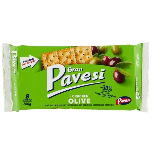 GRANPAVESI Cracker Mit Oliven 280G