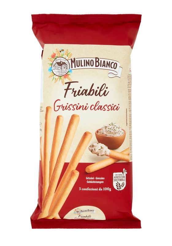 MULINO BIANCO Knusprige Brotstangen 300G