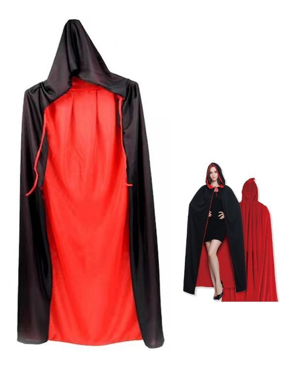 Accessoire D'Halloween Cape 140Cm - Assortis