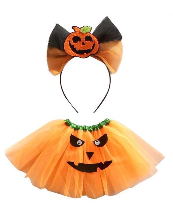 Accessorio Halloween Set Arancione 