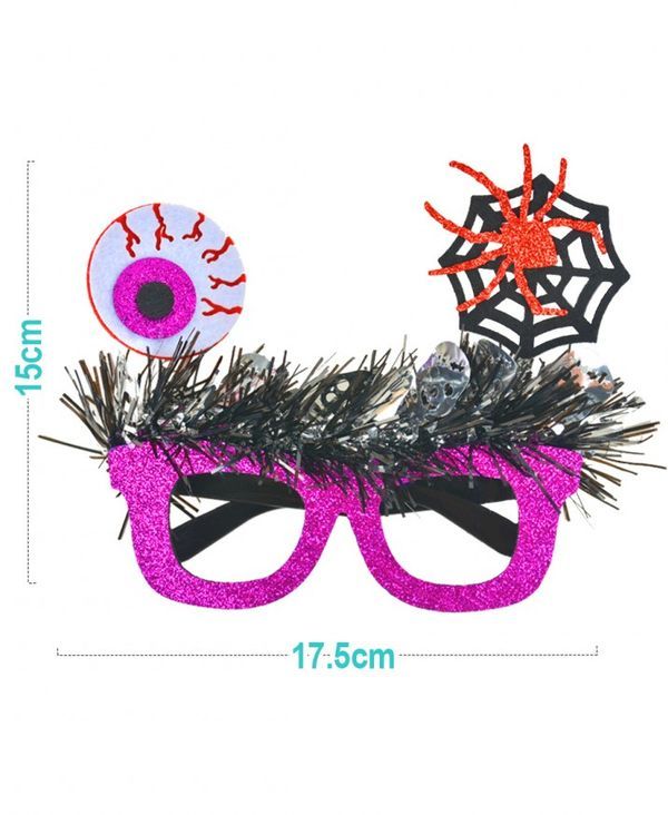 Halloween-Accessoire Brille - Sortiert