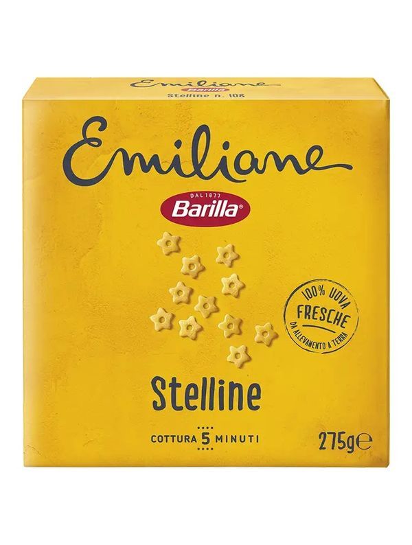 BARILLA Emiliane Eierpasta Stelline 275G