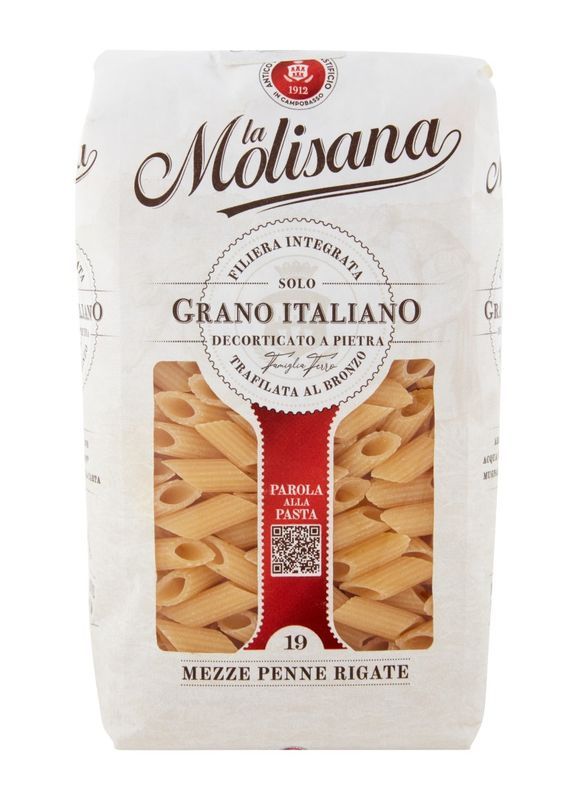 LA MOLISANA N.19 Mezze Penne Rigate 500G