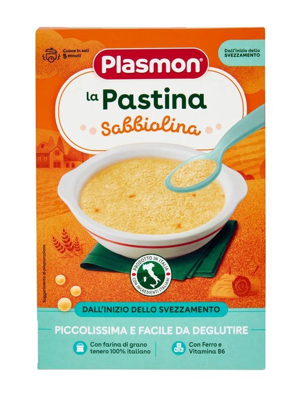 PLASMON Pâtes Sabbiolina 300G