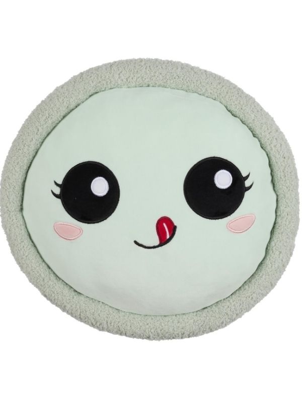 Peluche Kawaii Grüner Macaron 36Cm