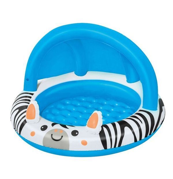 BESTWAY Piscine Gonflable Pour Enfants Safari Soleil 97X66Cm