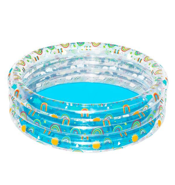 BESTWAY Piscine Gonflable Pour Enfants Rainbow Splash 150X53Cm