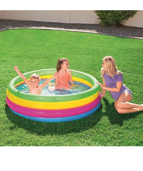 BESTWAY Piscine Gonflable Pour Enfants Équipe De Natation 157X46Cm