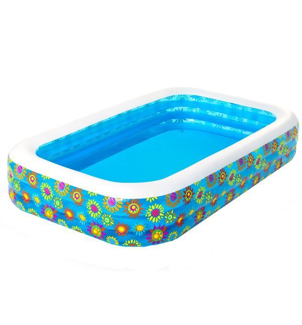 BESTWAY Piscine Gonflable Happy Flora 305X183X56Cm