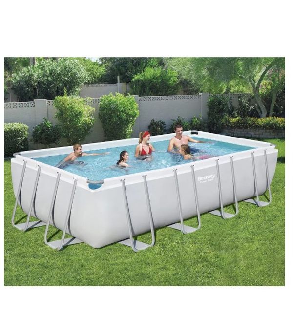 BESTWAY Piscine Rectangulaire Power Steel Frame 549X274XH122Cm