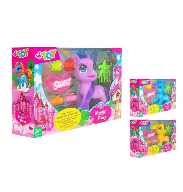 Playset Pony Mit Zubehör