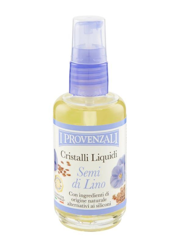 I PROVENZALI Produit De Styling Pour Cheveux Cristaux Liquides Avec De L'Huile De Lin 50Ml