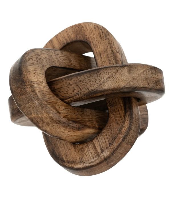 Déco Nœud En Bois De Manguier 11Cm